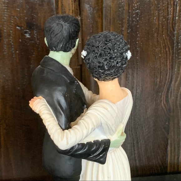 VHTF Frankenstein & Bride Dancing Figurine 14.5” - Picture 14 of 16